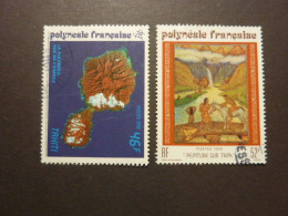 POLYNESIE FRANCAISE, Année 1988 Et 1992,  YT N° 173 Et 405 Oblitérés, Timbres Grand Format - Usati