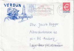 Stamped Montmedy Citadelle Du XVIe Siecle (letter Verdun) - Cartas & Documentos