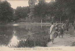 LE 23 -(91) ORSAY - LE LAC - LE COIN DES PECHEURS   - 2 SCANS - Orsay