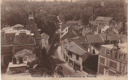 LE 23 -(91) BRUNOY - LA RUE GUTIERREZ DE ESTRADA - VUE PANORAMIQUE  - 2 SCANS - Brunoy