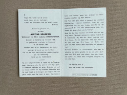 SPAEPEN Alfons °KASTERLEE 1909 +KASTERLEE 1984 - VANDERSTOKKER - Erelid Van De Varkensbond - Obituary Notices