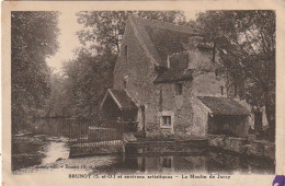 LE 25-(91) BRUNOY  ET SES ENVIRONS  ARTISTIQUES - LE MOULIN DE JARCY  - 2 SCANS - Brunoy