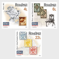 ROMANIA 2024: EFIRO - WORLD STAMPS EXHIBITION, 3 Unused Stamps - Registered Shipping! - Nuevos
