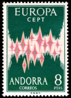 Spanish Andorra 1972 Europa Unmounted Mint. - Ongebruikt