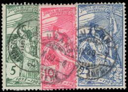 Switzerland 1900 25th Anniversary Of UPU Type I Fine Used. - Oblitérés