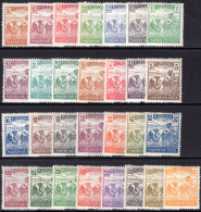 Hungary 1920 Set Lightly Mounted Mint. - Nuevos