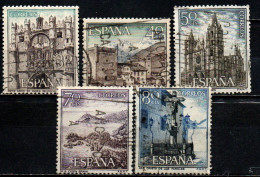 SPAGNA - 1964 - IL TURISMO IN SPAGNA - USATI - Used Stamps