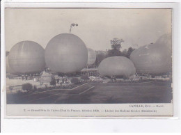 PARIS Grand Prix De L'Aéro-club De France - Octobre 1908 - Lâcher Des Ballons Sondes - Très Bon état - Distrito: 01