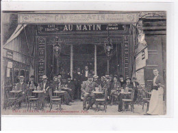 PARIS - Café Du Matin - 12 Boulevard Poissonnières - Très Bon état - Arrondissement: 09