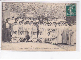 LOURDES - Groupe Des Ouvrières De La Blanchisserie De La Rue De La Grotte - Très Bon état - Lourdes