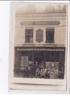 CORBIE - Carte - Photo - Café Franquet - Très Bon état - Corbie