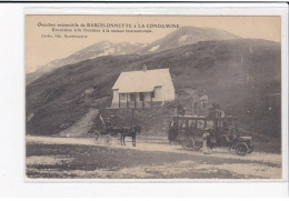 BARCELONNETTE - Omnibus Automobile De Barcelonnette à La Condamine - Autobus - Très Bon état - Barcelonnette