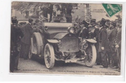 BARCELONNETTE - Départ De Monsieur Augagneur, Ministre Des Travaux Publics - état - Barcelonnette