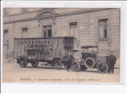 NEVERS : Camion De Déménagement Capitoné De La Maison Bailly - Très Bon état - Nevers