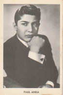 HO Nw 1- PAUL ANKA , ARTISTE - IMAGE PUBLICITAIRE CHOCOLAT CANTALOUP CATALA  , PERPIGNAN - 2 SCANS - Sammlungen