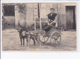 PONT LEVOY - Courrier De Thenay (voiture à Chien - Attelage) - état - Otros & Sin Clasificación