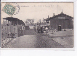 BAZOUGES-LA -PEROUSE - La Gare - Arrivée Du Tramway - Très Bon état - Other & Unclassified