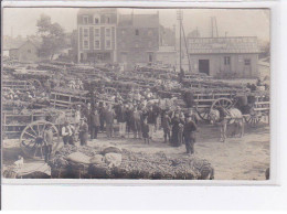 SAINT MALO - Rocabey - Carte - Photo - Marché - état - Saint Malo