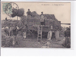 En Beauce - Le Battage Du Grain - Très Bon état - Autres & Non Classés