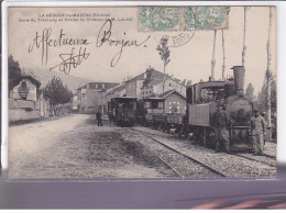 LA BEGUDE DE MAZENC - Gare Du Tramway Du Château De M.Loubet - Très Bon état - Other & Unclassified