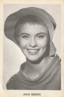 HO Nw (1) JEAN SEBERG , ARTISTE - IMAGE PUBLICITAIRE CHOCOLAT CANTALOUP CATALA , PERPIGNAN - 2 SCANS - Collezioni