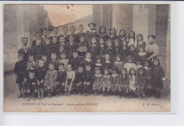 MONHEURT: Année Scolaire 1912-1913 - état - Autres & Non Classés