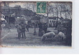 LANDES: Un Coin Du Marché Aux Cochons - Très Bon état - Andere & Zonder Classificatie