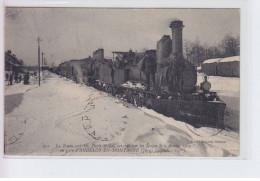 ANDELOT-en-MONTAGNE: Le Train 503bis, Paris-milan, Retardé Par Les Neiges Le 2 Fevrier 1907, En Gare - Très Bon état - Altri & Non Classificati