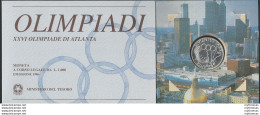 1996 Italia L. 10000 XXVI Olimpiadi Di Atlanta FDC - Autres & Non Classés