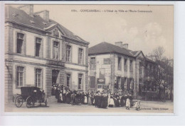 CONCARNEAU: L'hôtel De Ville Et L'école Communale - Très Bon état - Concarneau