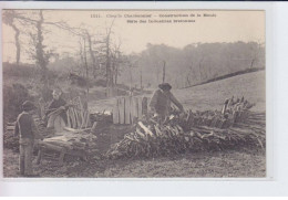 FINISTERE: Chez Le Charbonnier, Construction De La Meule Série Des Industries Bretonnes - Très Bon état - Altri & Non Classificati