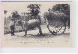 CREUSE: Types Creusois, Y'au Vêne De Care D'au Trêfle, Attelage - Très Bon état - Andere & Zonder Classificatie