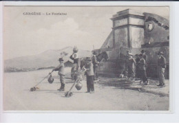 CARGESE: La Fontaine (porteurs D'eau) - Très Bon état - Sonstige & Ohne Zuordnung