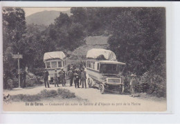 SARTENE: Croisement Des Autos De Sartène Et D'ajaccio Au Pont De La Masine - état - Sartene