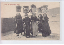 CORSE: Type De Bergères, 5 Femmes, Porte Des Objets Sur Leur Tête - Très Bon état - Autres & Non Classés