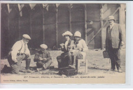 TROYES: Meeting, Aérodrome De Saint-lye, Mme Driancourt Aviatrice Et Daucourt Entre Deux Vols - Très Bon état - Troyes