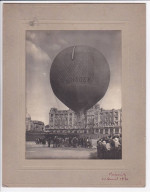 PHOTO De BIARRITZ : Photo Du Ballon Rond Le Pichardey En 1930 (format 23x18 Cm) (aviation - Montgolfière) - Bon état - Aviation