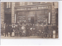 PARIS - Carte - Photo - Pharmacie Des Deux Mondes - 2, Rue Des Tournelles - Très Bon état - District 04