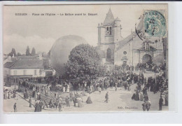 ECOUEN: Place De L'eglise, Ballon Rond, Avant Le Départ - Très Bon état - Ecouen