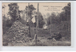 DOMONT: Maison Chaumeau Bois Et Charbons La Hutte Des Charbonniers - état - Domont