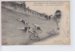 HAUTS-de-SEINE: Fête Sportives Artistes Lyriques Vélodrome Buffalo 23aout1909 Bûche Générale Entrée Virage-très Bon état - Autres & Non Classés