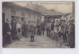 HAUTS-de-SEINE: Fête Sportive Artistes Lyriques Vélodrome Buffalo 23 Août 1909 A L'entrainement Blond'hin- Très Bon état - Sonstige & Ohne Zuordnung