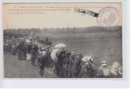 JUVISY: Grande Quinzaine De Paris Du 3 Au 17 Octobre 1909 Aéroplane Systeme Voisin Piloté Par Paulhan - Très Bon état - Autres & Non Classés