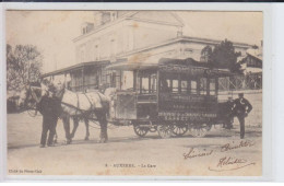 AUXERRE: La Gare, Omnibus - état - Auxerre