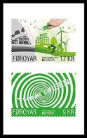 SALE!!! ISLAS FEROE FAROE ISLANDS 2016 EUROPA CEPT Think Green 2 Stamps From Booklet ** - 2016