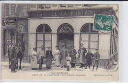 L'ISLE-sur-SEREIN: Café De La Fontaine, Restaurant Hugot - Très Bon état - L'Isle Sur Serein
