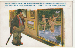 HO Nw (4) " I TRAVELLED THE WORLD OVER... "-  RIVIERE INCONNUE - ILLUSTRATEUR - SERIE N° 808 - Humour