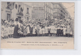 PARIS: 14 Juillet 1907, Mairie Du XVII Arrondissement, Bal D'entanfs - Très Bon état - Otros & Sin Clasificación