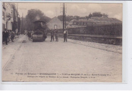 PONT-de-BRIQUES: Route Nationale N°1 Roulage Des Briques Au Rouleau De 7,5 Tonnes Entreprise Beugnet - Très Bon état - Other & Unclassified