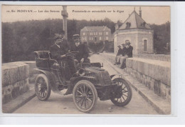 LAC DES SETTONS: Promenade En Automobile Sur La Digue, Voiture - Très Bon état - Altri & Non Classificati